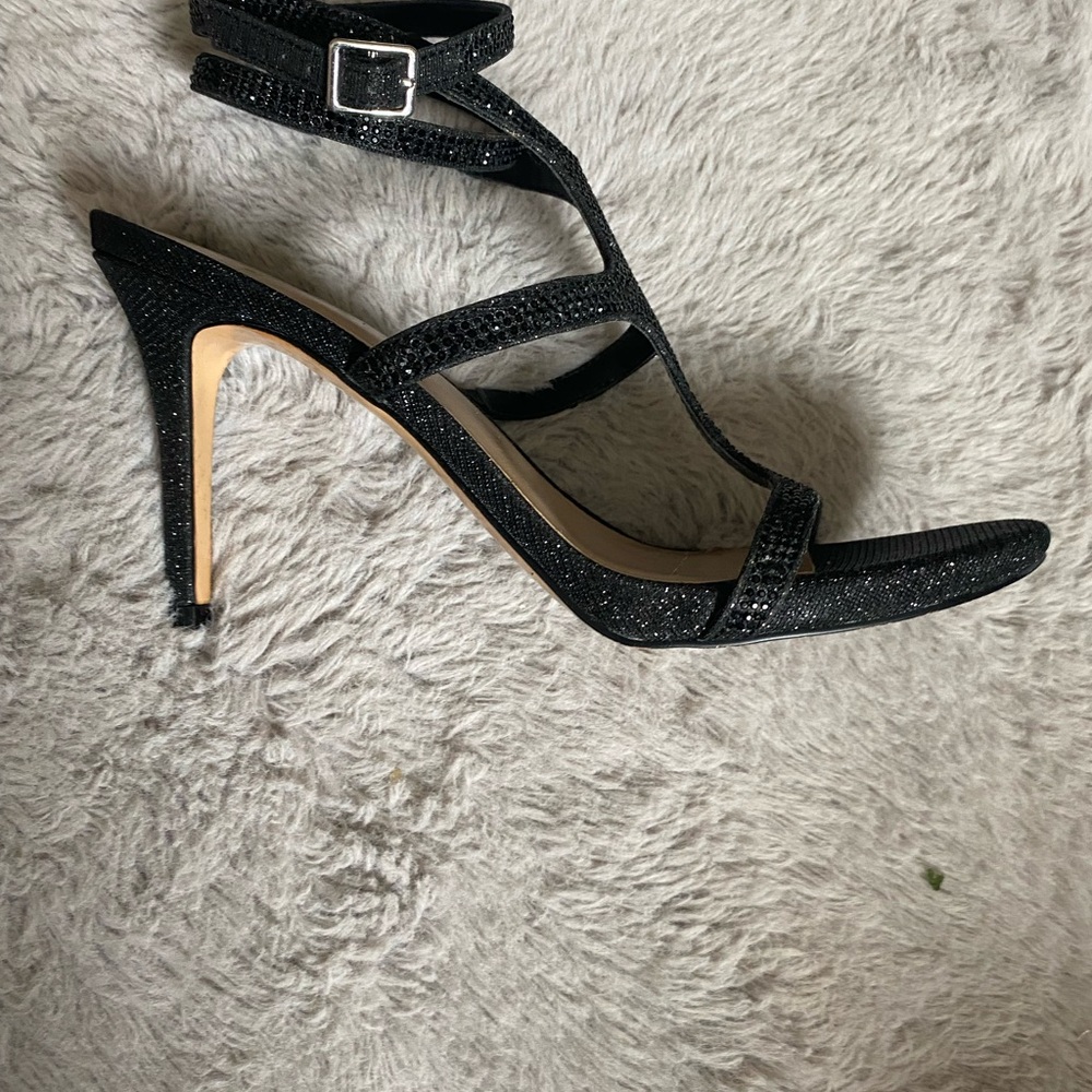 Mix No.6 black sparkly beautiful high heels